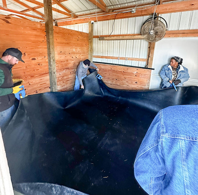 Cushioned Comfort New Flooring for Elderly Horses & Future Rescues