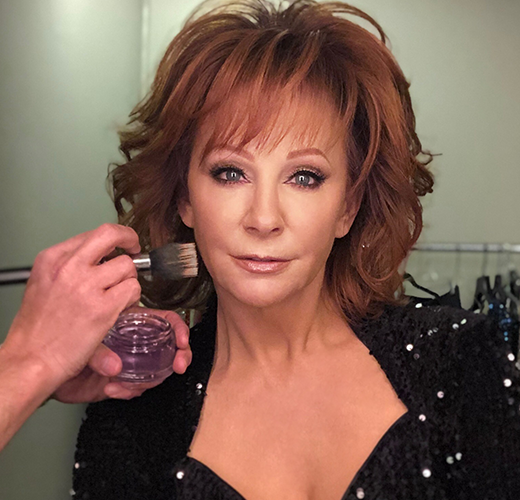 Reba + Watercress Hydration Cascade = CMA Glowtown!