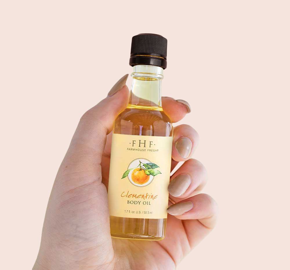 Clementine Body Oil (1.7 oz. plastic bottle)