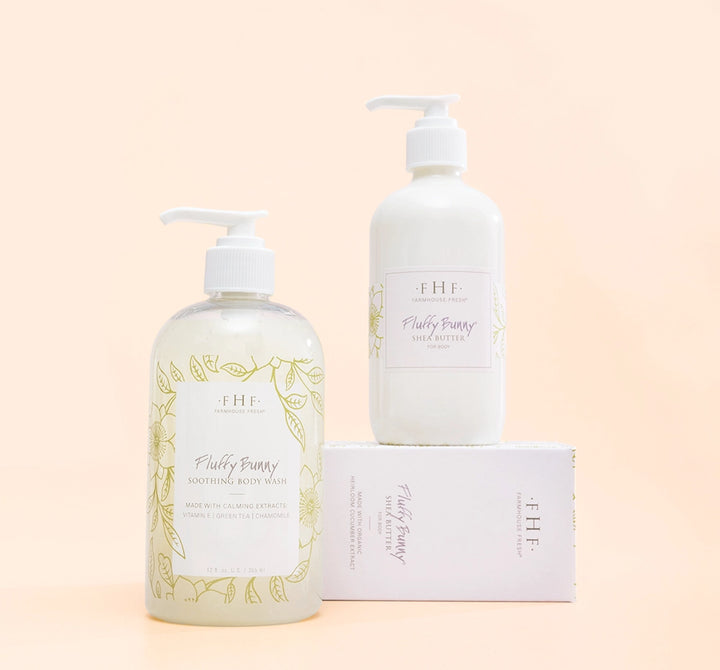Fluffy Bunny® Body Wash & Shea Butter Bundle
