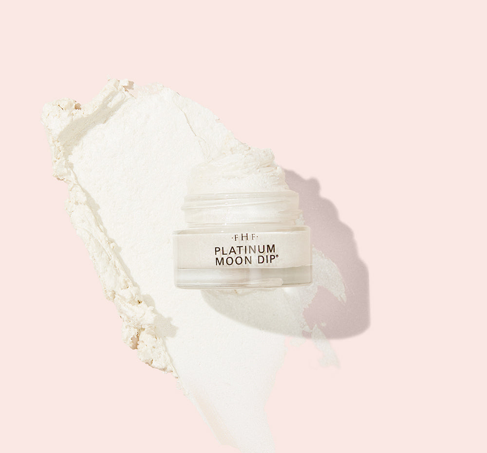 FarmHouse Fresh Mini Moon Dip platinum peptide and retinol facial moisturizer with pearly mousse texture