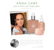 Anna Camp used FarmHouse Fresh Pink Dusk Illuminating Peptide Serum on her cheekbones, brow bone and tip of chin for a little light-catching glow.