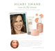 Hillary Swank’ skincare routine before the NYC movie premiere of Ordinary Angles Milk Ageless Moisturizer face cream.