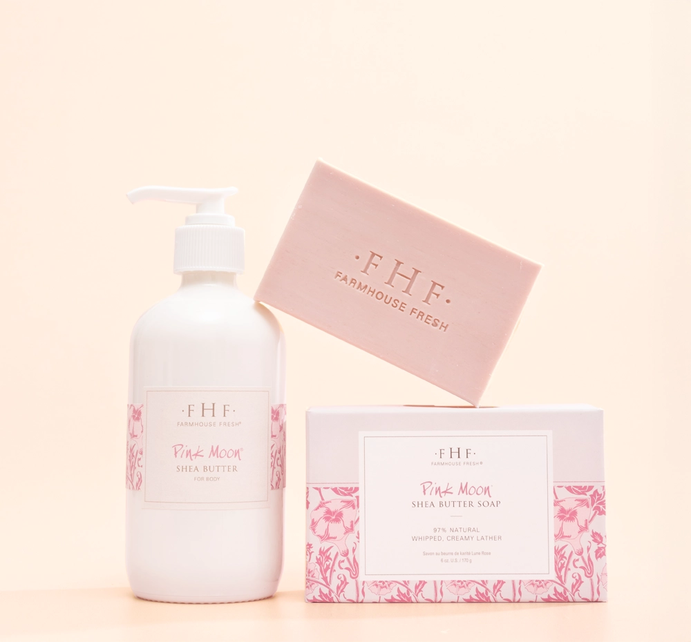 Pink Moon® Bar Soap & Shea Butter Bundle