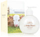 A hydrating body lotion, Citrine Beach®, from Farmhouse Fresh, with a lime and coconut fragrance featuring a cow on the box.