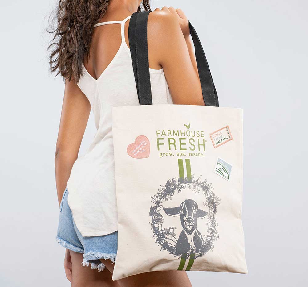 Patches Tote Bag