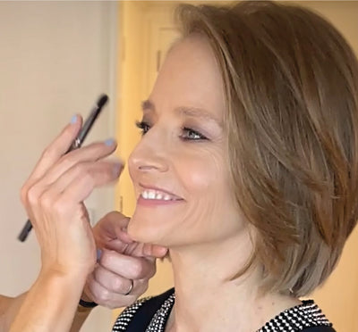 Golden Globes Glam: Jodie Foster’s Radiant Look with Brett Freedman