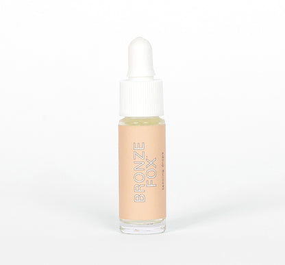 Sample of FarmHouse Fresh Bronze Fox tanning drops.
