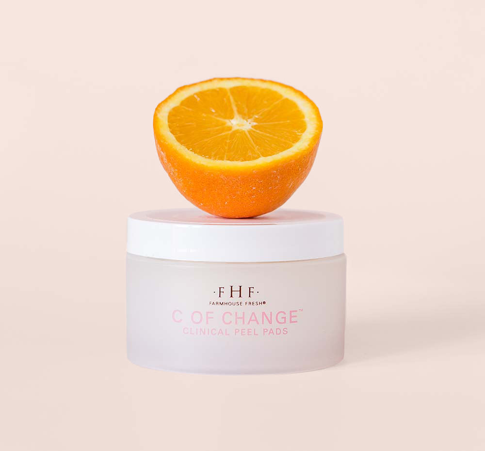 FarmHouse Fresh C of Change brightening and acne-clearing Peel Pads.