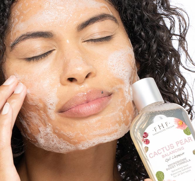 prickly pear cactus on face Cactus Pear Collection Facial Set – FarmHouse Fresh