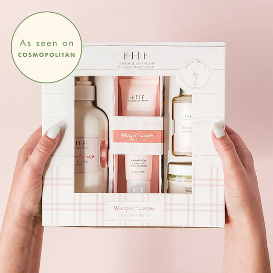 57 Gift Ideas for Your Boyfriend’s Mom That'll Make a Good Impression featuring FarmHouse Fresh Whoopie Harvest Basket