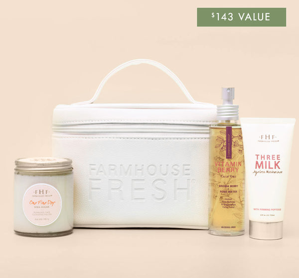 Fresh skincare minis + top Bag ($65+ value!)