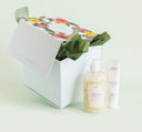 FarmHouse Fresh Double Fluff Limited Edition Gift Set that includes a shea butter hand cream to nourish dry skin and a soothing body wash housed in a beautiful gift box.