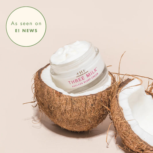 Best Moisturizers for Dry Winder Skin featuring FarmHouse Fresh Three Milk Night Cream