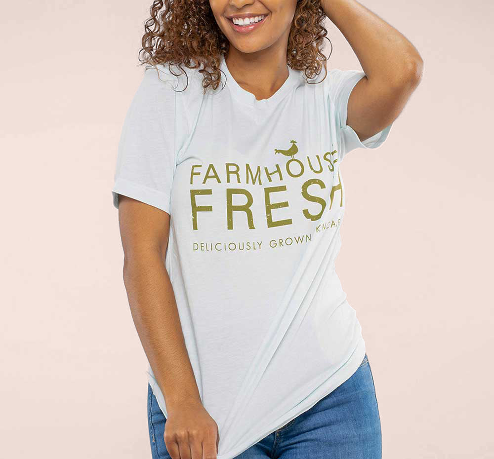 FarmHouse Fresh® Donation T-Shirt - Blue