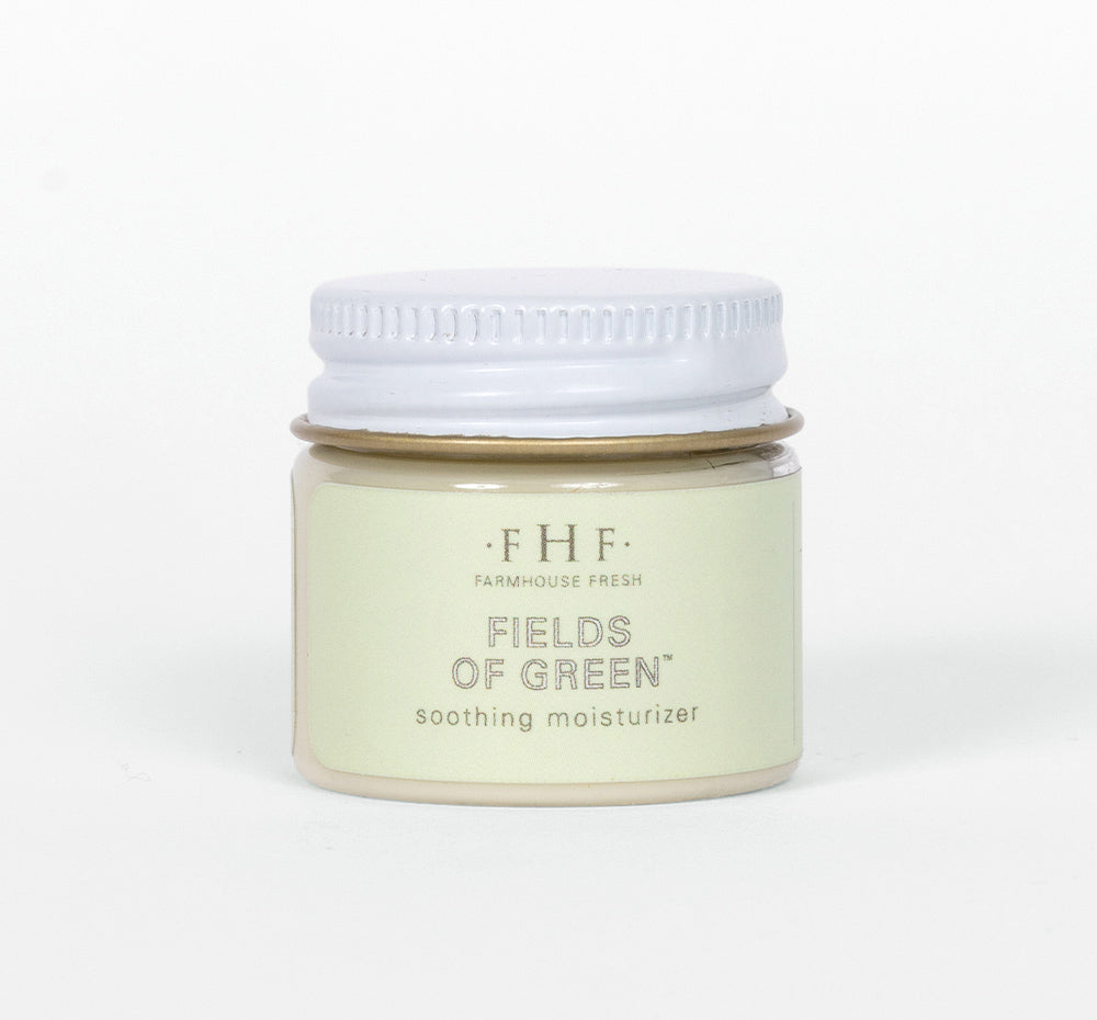 Half oz sample of Fields of Green Organic Matcha Moisturizer