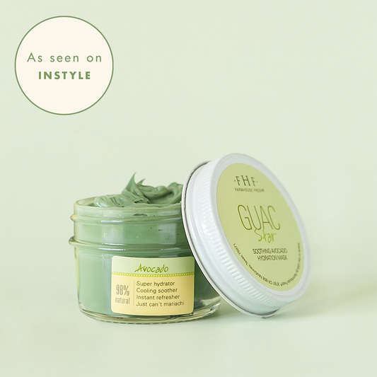 My Skin is Glowy and Even-Toned After 1 Use of this Hydrating Mask featuring FarmHouse Fresh Guac Star Avocado Mask
