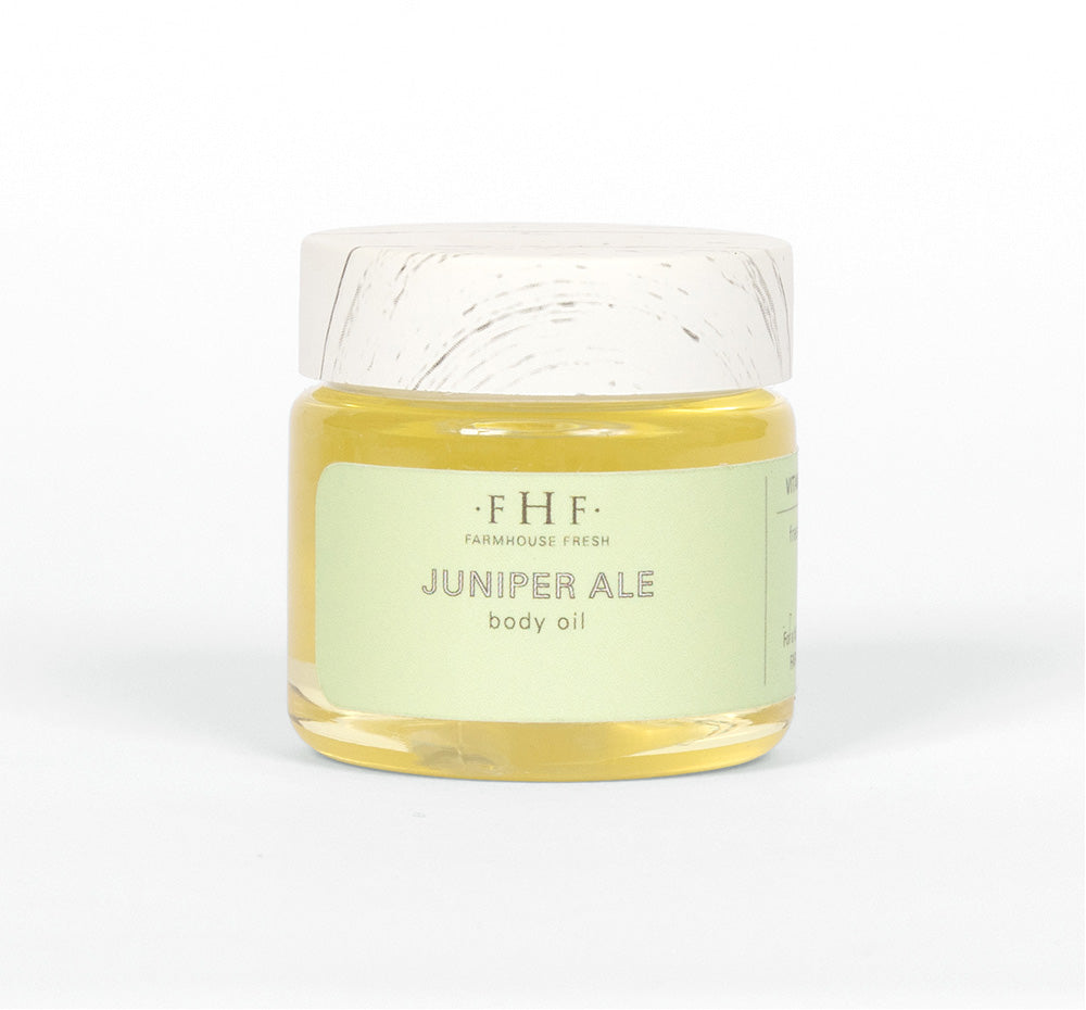 1oz Sample of Juniper Ale Body Oil