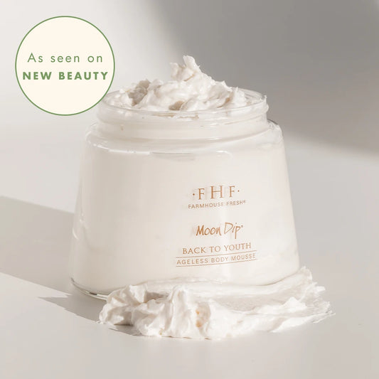 10 Anti-Aging Products That Smooth Wrinkles and Firm Skin From Head to Toe featuring FarmHouse Fresh Moon Dip