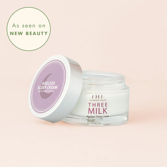 15 Retinol Products Dermatologists Use Themselves featuring FarmHouse Fresh Three Milk Night Cream