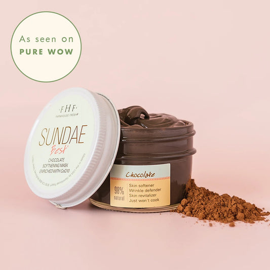 36 Best Gifts to Buy Yourself this Valentine's Day featuring FarmHouse Fresh Sundae Best Chocolate Mask