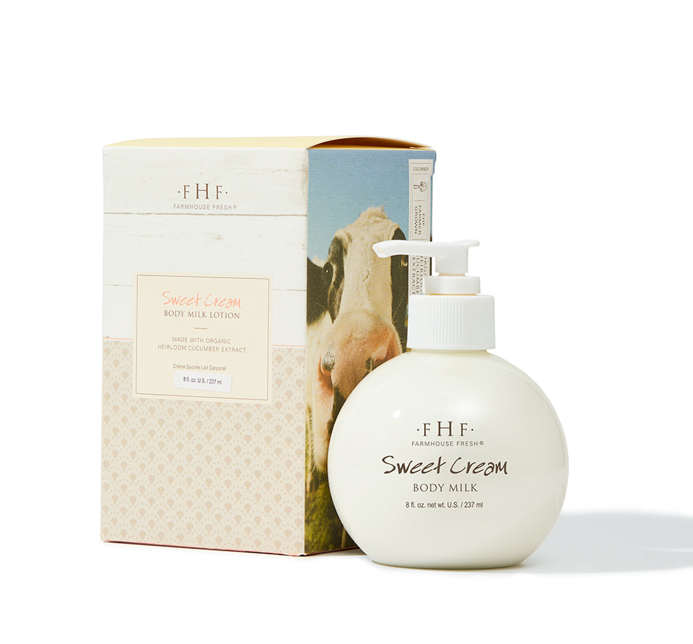 Caring Milk Lotion Cream セット FarmHouse Fresh® Sweet Cream Body Milk Lotion