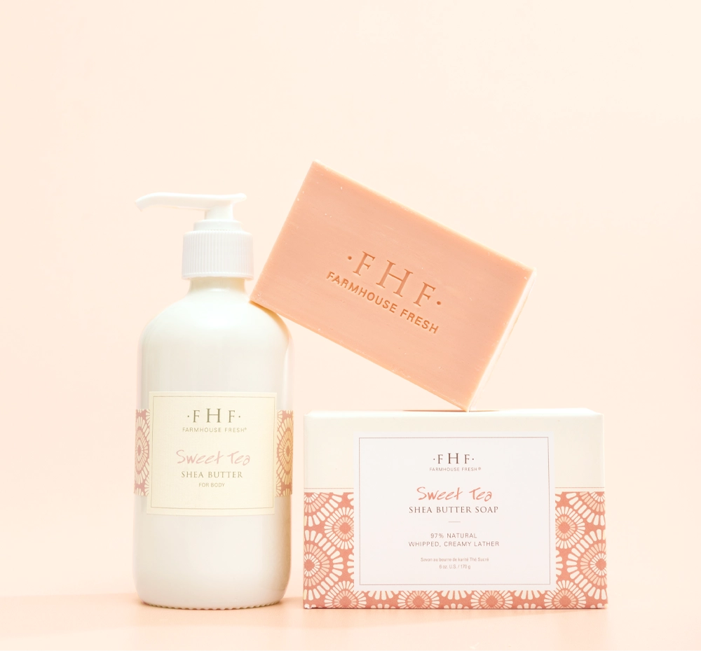 Sweet Tea Bar Soap & Shea Butter Bundle