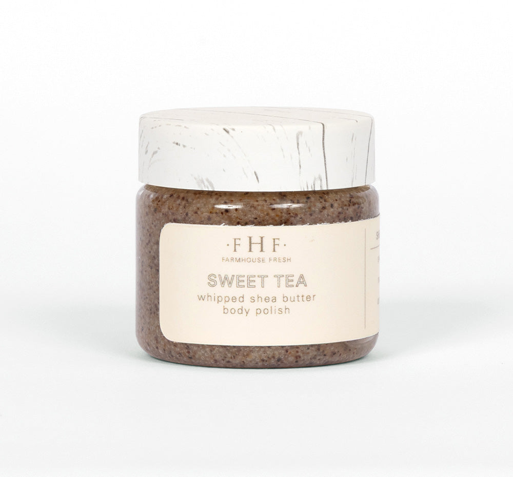 1oz Sample of FHF Sweet Tea Whipped Shea Butter Body Polish