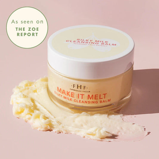 Best Cleansers August 2022 featuring FarmHouse Fresh Make It Melt Silky Milk Cleansing Balm