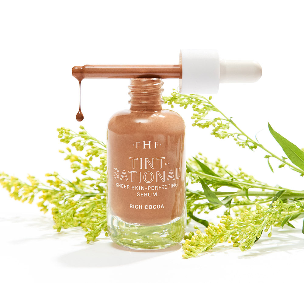 Tint-sational Sheer Skin-Perfecting Serum bottle with dropper