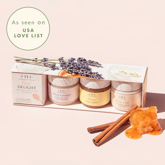 Best Stocking Stuffers, All American Made featuring FarmHouse Fresh Pedi Delight