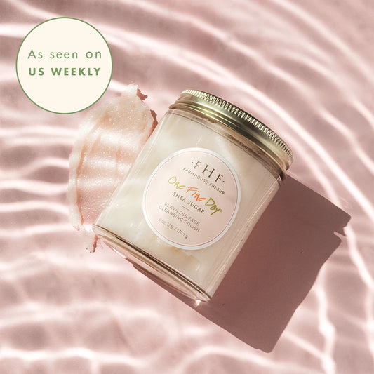 A Reliable Way to Exfoliate Sensitive Skin featuring FarmHouse Fresh One Fine Day Flawless Face Polish