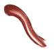 A swatch of FarmHouse Fresh Vitamin Glaze Lip Gloss in Brick color that moisturizes lips and brings a pretty shine.