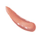 A swatch of FarmHouse Fresh Vitamin Glaze Lip Gloss in Peach Peony color that moisturizes lips and brings a pretty shine.