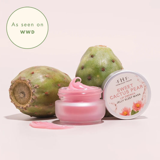 Denise Richards Lucious Lip Secret: Sweet Cactus Pear Lip Mask — FarmHouse Fresh press feature