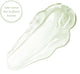 A swatch of FarmHouse Fresh Watercress Hydration Cascade Gelee Moisturizer showing its lightweight texture and beautiful color that changes due to flower harvest of natural ingredients.