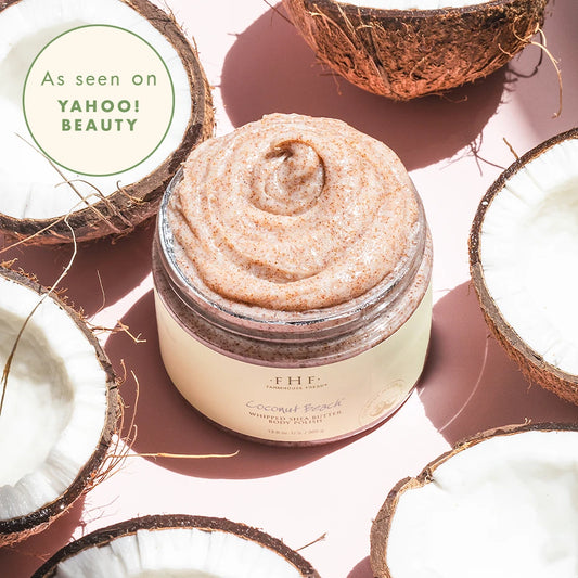 29 Coconut Beauty Products to Make Summer Last forever featuring FarmHouse Fresh Coconut Beach Body Scrub