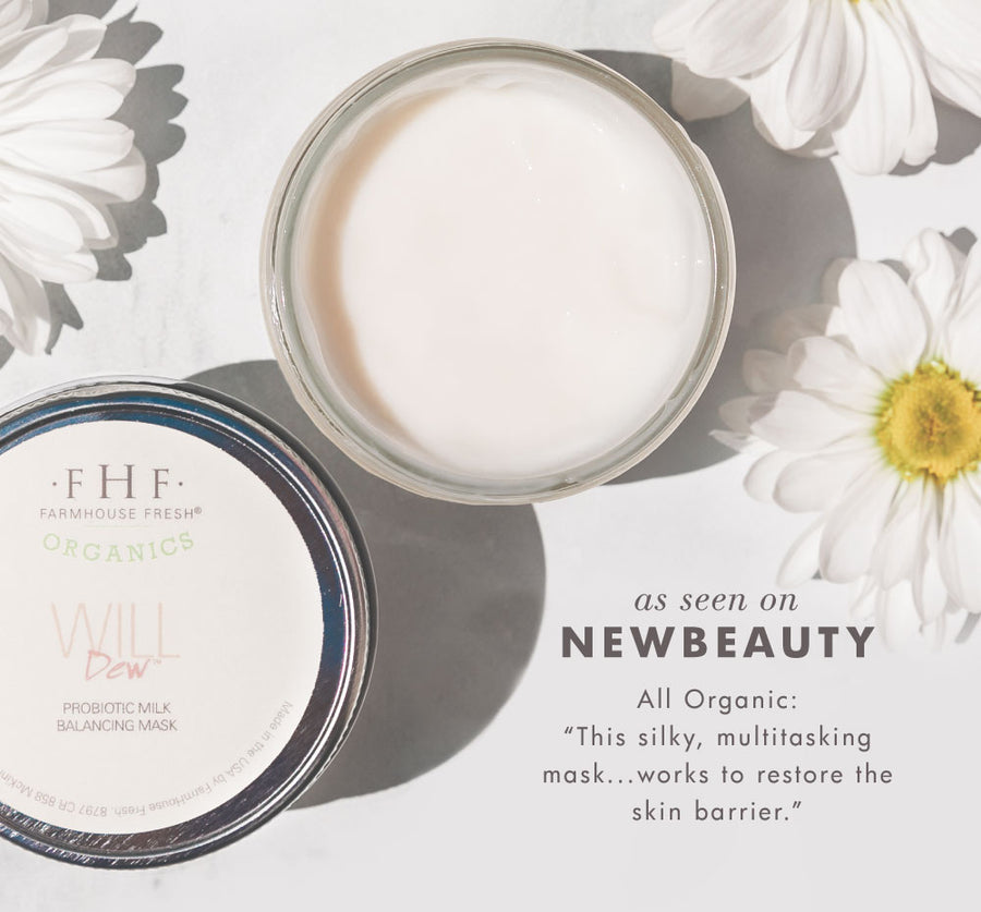 Will Dew® Organic Probiotic Milk Balancing Mask