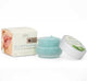A jar and a box of FarmHouse Fresh Bluephoria Lip Drench Jelly Sleep Mask that repairs dry lips.
