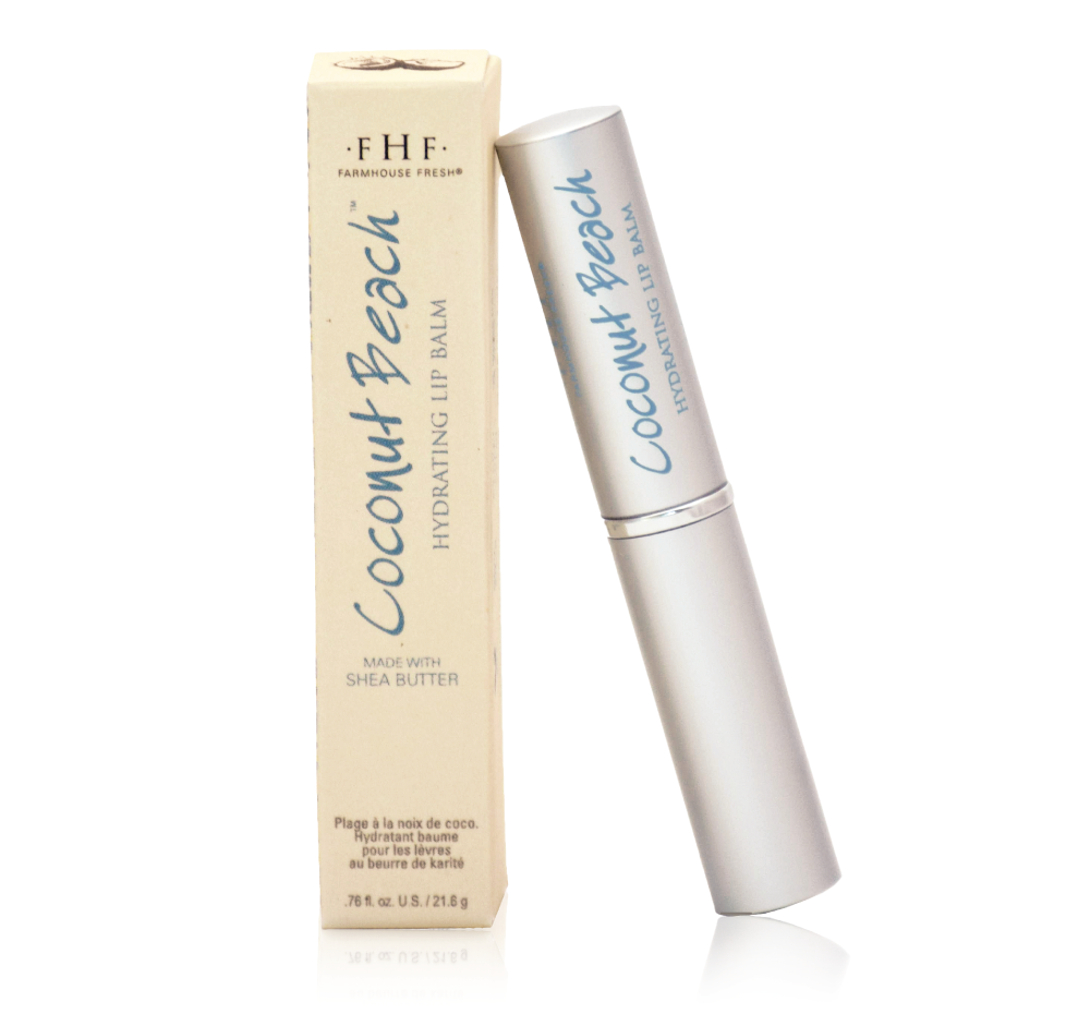 Revive your chapped lips with the soothing Coconut Beach Lip Balm by Farmhouse Fresh. Say goodbye to dryness and enjoy a permanent lip vacation.