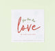 A Holiday FHF Greeting Card that reads: Fa-la-la love and really great skin.
