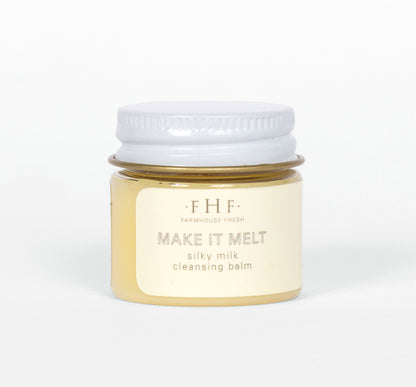Sample of FarmHouse Fresh Make it Melt cleansing Balm.