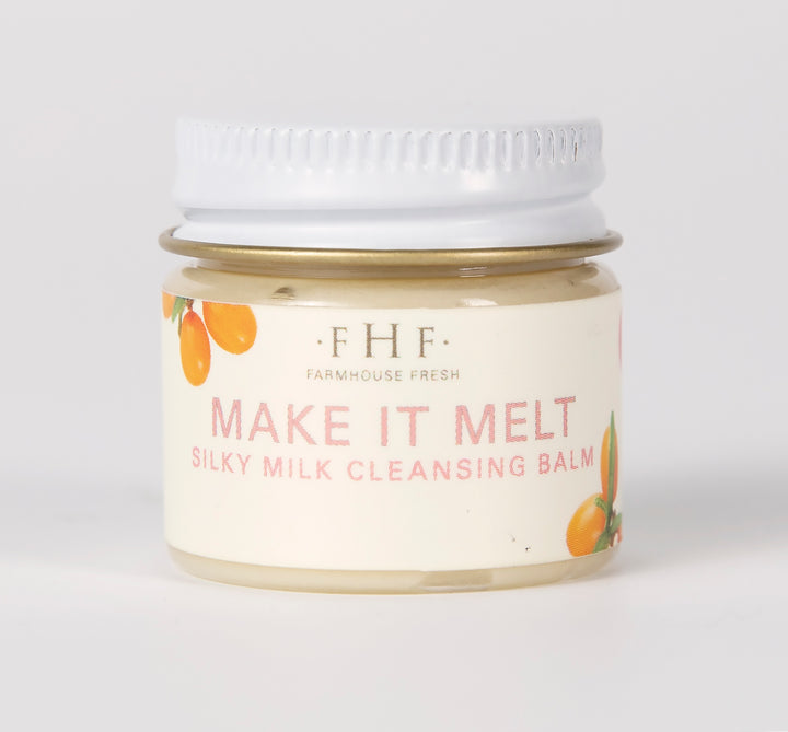 Sample of FarmHouse Fresh Make it Melt cleansing Balm.