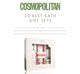 Cosmopolitan selects best bath gift ideas, featuring FarmHouse Fresh Whoopie Cream Collection Gift Set that includes moisturizing body and hand creams, travel-size body wash and candle scented like a dessert.