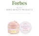 Forbes named FarmHouse Fresh Mighty Brighty Vitamin C + Chamomile Brightening Mask the best hero beauty product for fresh, bright and renewed skin.