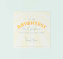 Thank You FarmHouse Fresh Greeting Card that reads: To the brightest ray of sunshine this side of the farm. Thank you.