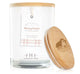 A FarmHouse Fresh Whiskey Bonfire all-natural candle, made with a coconut & apricot wax blend.